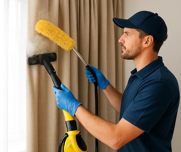 Emergency same-day curtain stain removal ipswich Matty Curtain Cleaning